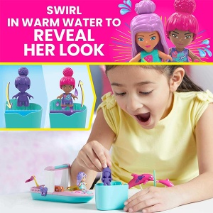 Set mega color Reveal Dolphin Adventure Barbie 54974 - Img 4