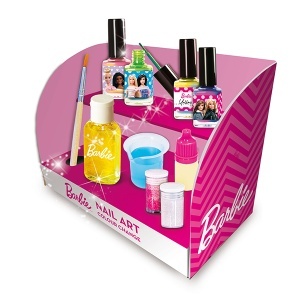 Set za devojčice Barbie sređivanje noktiju Lisciani 46886 - Img 2