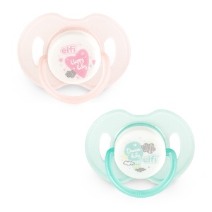 Silikonska anatomska varalica 2/1 6-18m Elfi Sweet Baby RK73.2 - Img 3
