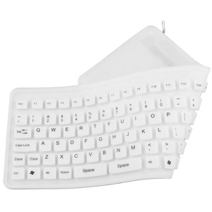 SILIKONSKA USB tastatura ESPERANZA WHITE EK126W