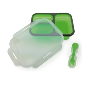 Silikonski lunchbox sa 3 pregrade Camry CR6698