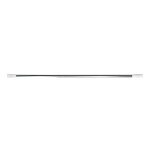 Šipka za zavesu aluminijum 140-260cm bela AWD 02100234