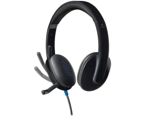 Slušalice sa mikrofonom Logitech H540 USB stereo crne - Img 5