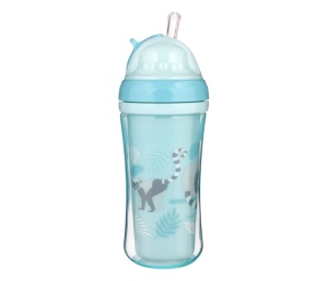 Šolja sa Slamčicom 260ml 12m+ Canpol Babies Lemur 74/051