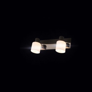 Spot lampa chrome/white 2*E27 35.1157