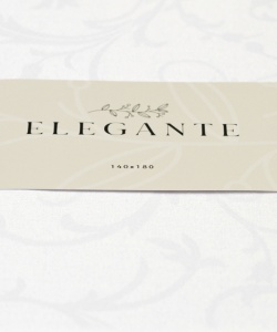 Stolnjak Elegante 140x180 beli 024506 - Img 3