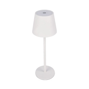 Stona lampa 3W Li-ion IP44 dimabilna Zara 955ZARA1TL/WH