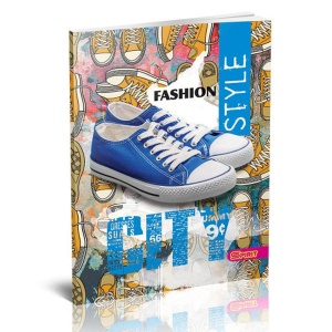 Sveska Fashion Style Plave Starke A5 format Meki povez Spirit