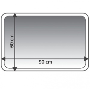Tekstilna prostirka za kupatilo Coins crna 60x90 Ridder 7103307 - Img 3