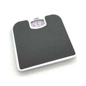 Telesna mehanička vaga 130kg tamno siva Haeger HEBS-MEC.012A