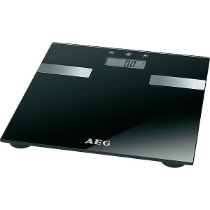 Telesna vaga LCD displey AEG PW 5644FA CRNA