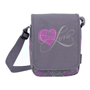 Torbica CITY TEENS GRAY LOVE 120613