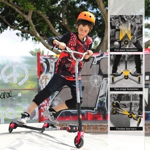 Trotinet Ski Skuter Z7 crveni Smart Trike 2221000 - Img 2