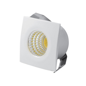 Ugradna LED lampa 3W toplo bela Prosto LUG-013-3WW