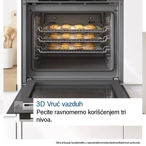 Ugradna rerna 15917 Višesistemska Serija 4 Bosch HBA514BB3 - Img 2