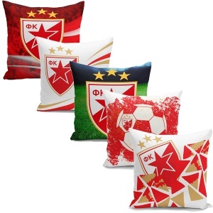 Ukrasni jastučić Crvena Zvezda 860