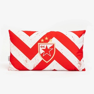 Ukrasni jastuk Crvena Zvezda 30x50cm cik cak