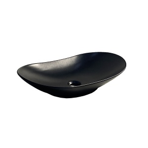 Umivaonik Lux Art CL333-60 61x36x14,5cm matt black 300311