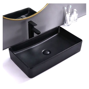 Umivaonik Lux Art CL378-60 60x37x14cm matt black 300317 - Img 2