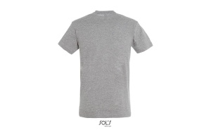 Unisex majica sa kratkim rukavima grey melange Regent S 311.380.74.S - Img 5
