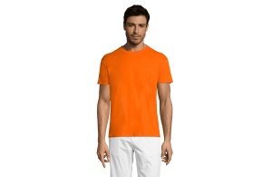 Unisex majica sa kratkim rukavima narandžasta Regent M 311.380.16.M
