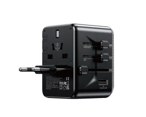 Univerzalni GaN punjač WeKome WP-U69, 35W, 5 portova, crni