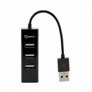USB Hub 4 porta H 204 B SBox 735 - Img 2