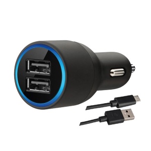 USB punjač iz upaljača automobila 2.1A Prosto USBP20AM