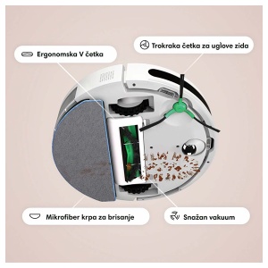 Usisivač iRobot Roomba Combo Essential 2 beli - Img 2