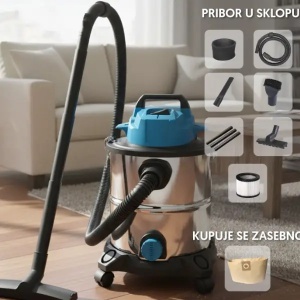 Usisivač za suvo i mokro usisavanje 20l 1400W Prosto USM3214-20 - Img 4