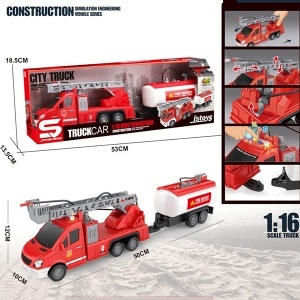 Vatrogasni kamion sa prikolicom za cisternu 1:16 Istoys 365245