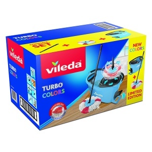 Vileda Turbo mop set za čišćenje Plavi 6701048-ograničena serija - Img 2