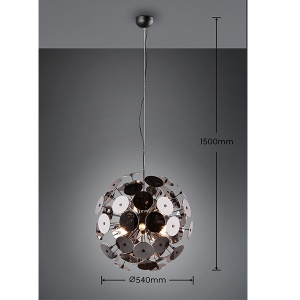 Visilica Discalgo 6xE14 Trio Lighting 309900657 - Img 3