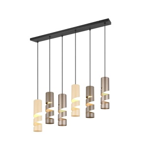 Visilica Stream 6xGU10 Led Trio Lighting 364000617 - Img 2