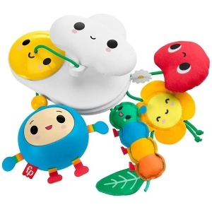 Vrteška za kolica Happy World Flowering Fun Fisher Price 002801 - Img 2