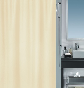 Zavesa za kadu Spirela Atlas 180 x 200 cm bež 40.05706