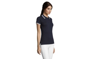 Ženska polo majica sa kratkim rukavima teget/bela Pasadena Women XXL 300.578.55.XXL - Img 2
