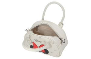 Ženska torba na rame Disney Minnie Bowlogue eko koža 19x13x8cm bela - Img 4