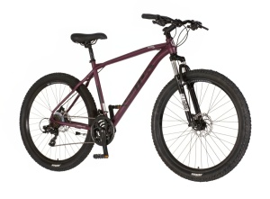 Ženski MTB bicikl 27,5/19in 21 brzina 167-192cm bordo Visitor Cascade 1270012