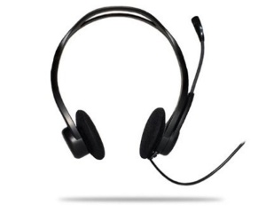 Žične slušalice sa mikrofonom PC960 crne Logitech USB - Img 5