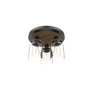 Zidna lampa 3xE27 Bianca Elmark 955BIANCA3/BL