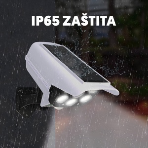 Zidna solarna Led lampa sa PIR senzorom 18x10x7,8cm 20485-5716 - Img 3
