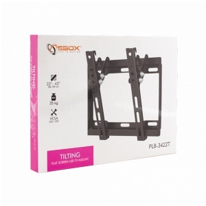 Zidni nosač za TV sa nagibom VESA 75x75 do 200x200 PLB-3422 T SBox 485 - Img 3