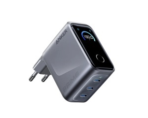 Zidni punjač Anker Prime 160W GaN 3x USB-C srebrni