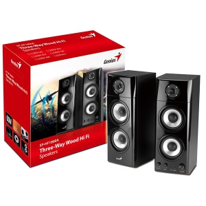 Zvučnici GENIUS SP-HF1800A 2.0 Hi-Fi Wood 50W 2540003 - Img 2
