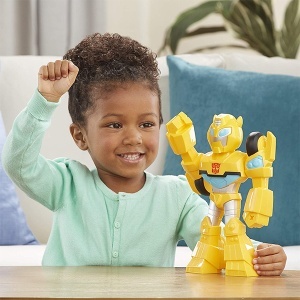 Akciona figura Transformer Bumble Bee Mega Mightys Hasbro 545186 - Img 4
