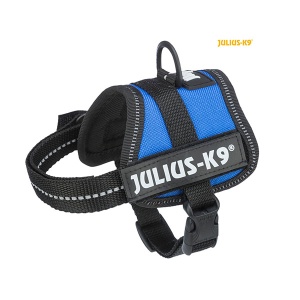 Am za pse S/mini 51-67cm/28mm plava Julius K9 Baby Trixie 150202