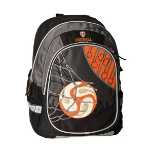 Anatomski školski ranac PRIMA FOOTBALL ORANGE 160841