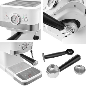 Aparat za espreso kafu 1050 W 1,5 L SES 1720WH Sencor APA02022 - Img 3