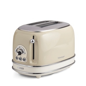 Ariete VINTAGE, Toster, bež (155), za 2 parčeta, 810W - Img 5